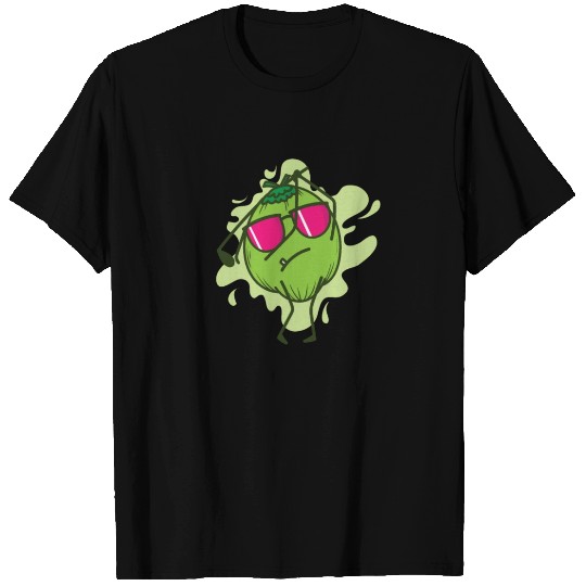Coconut playing Golf Fruit Palm T Shirts