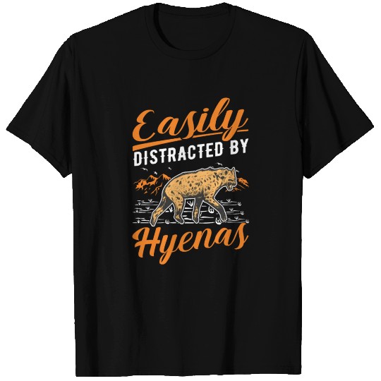 Easily Distracted By Hyenas Aardwolf Hyena T Shirts