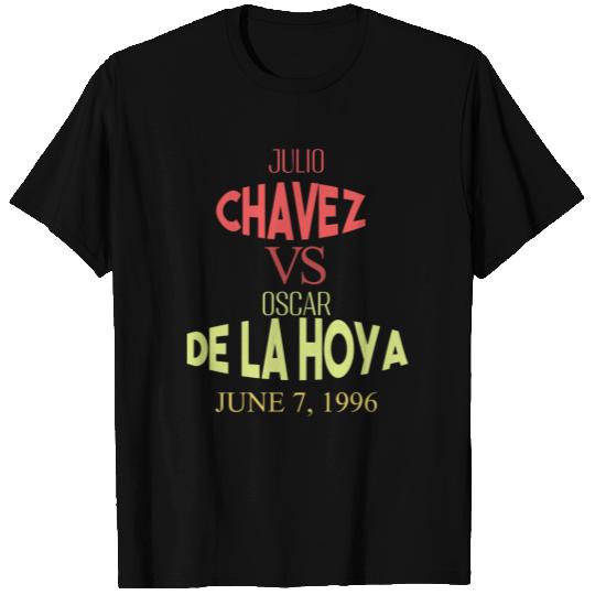 Chavez vs De La Hoya Boxing COLORFUL ORIGINAL T Shirts
