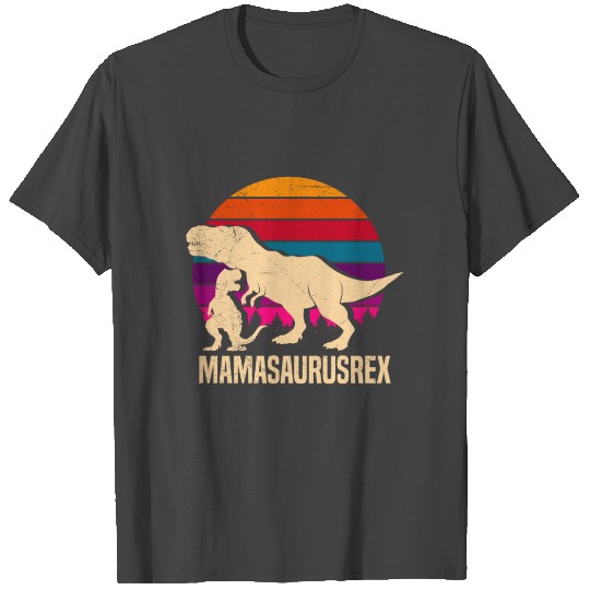 Mamasaurus Rex Mothersday Mom Dinosaur T Shirts