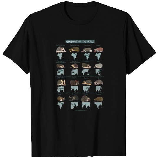 Hedgehogs of the World 2 T Shirts
