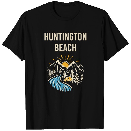 Huntington Beach blue T Shirts