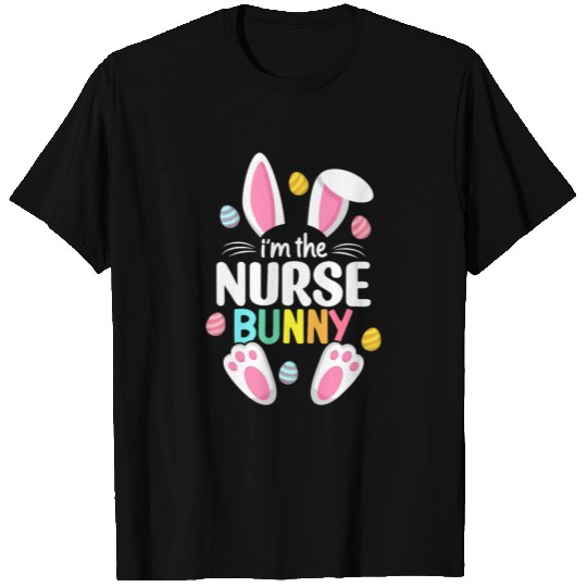 Easter Nurse Bunny Ears Nursing Easter Egg Stethos T Shirts