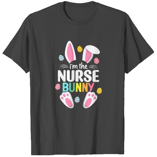 Easter Nurse Bunny Ears Nursing Easter Egg Stethos T Shirts