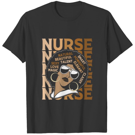 Emergency Room Nurse Black Women African American T Shirts