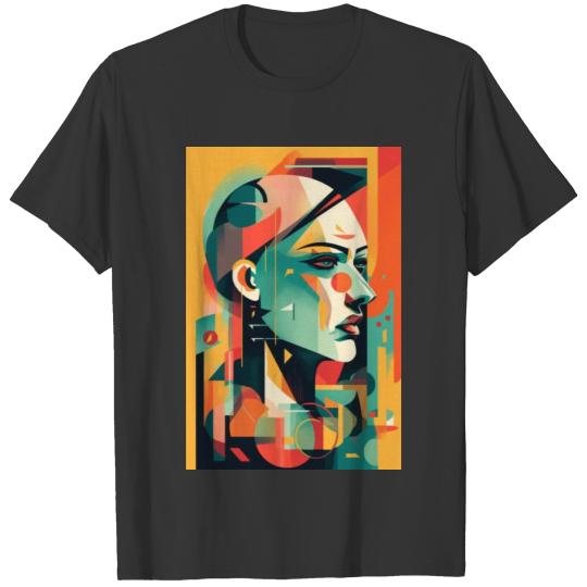 Abstract Face Art - Confident and Unapologetic T Shirts
