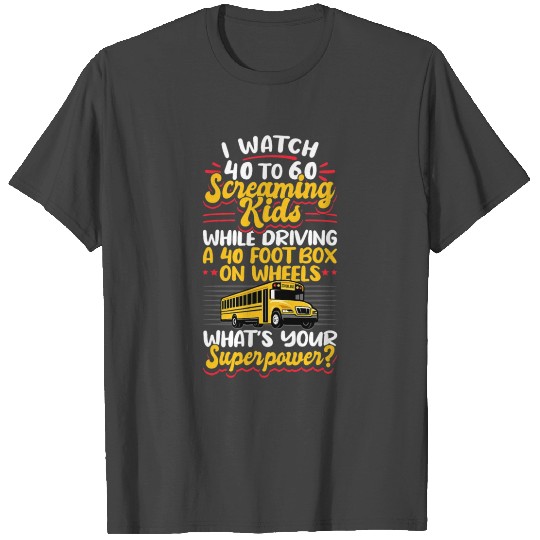 School Bus Driver Vintage Im A Retired School T Shirts