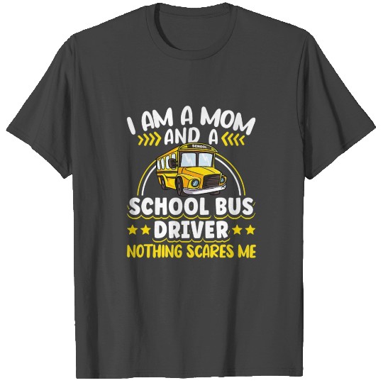 School Bus Driver Vintage I Am A Dad And A T Shirts
