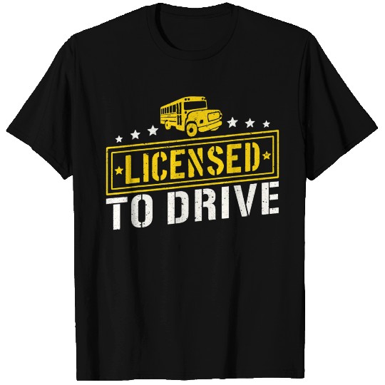 School Bus Driver Vintage I Have Enough Kids Said T Shirts