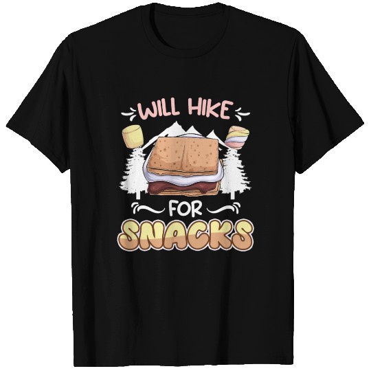 Wanderlust Climber funny Mountain Hiking Snack T Shirts