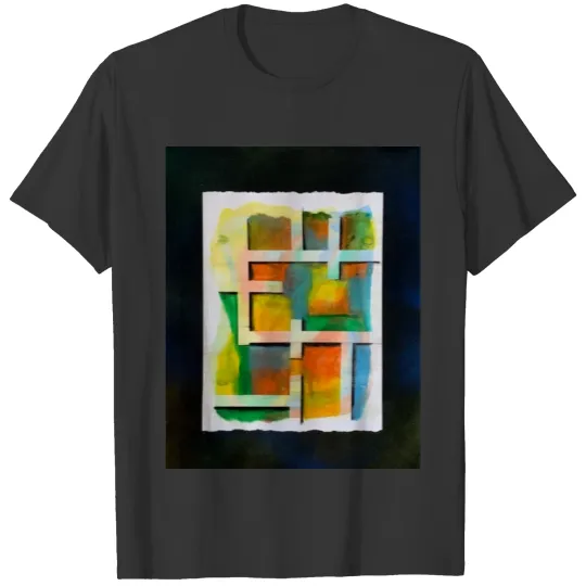 Framed watercolor abstract T Shirts