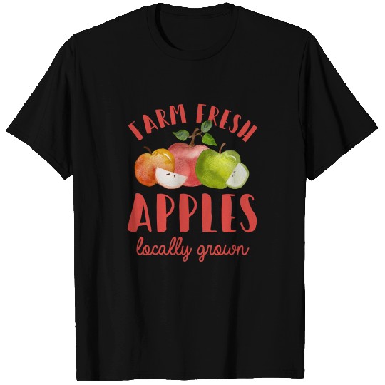 Apple Picking Farm Fresh Apples Farmer For Kids T Shirts