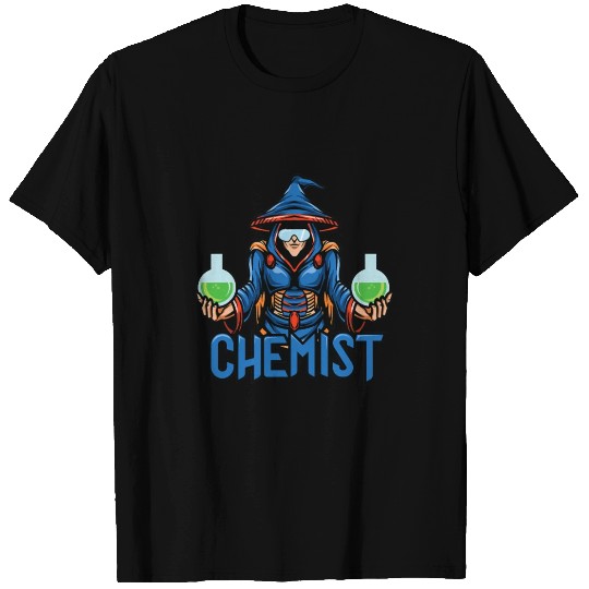 Funny science chemist elements chemists wizard T Shirts