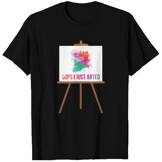 Funny Gift For An Artist Or An Art Teacher T Shirts