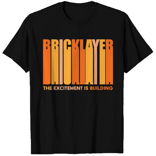 Funny Bricklayer Builder Brick Mason Construction T Shirts