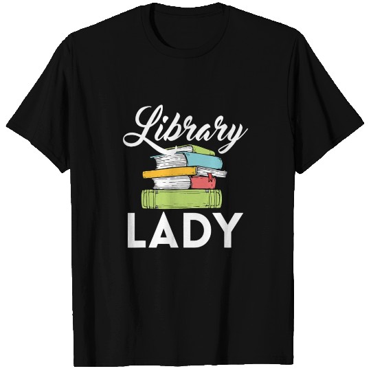 Funny Library Lady Trendy Librarian T Shirts