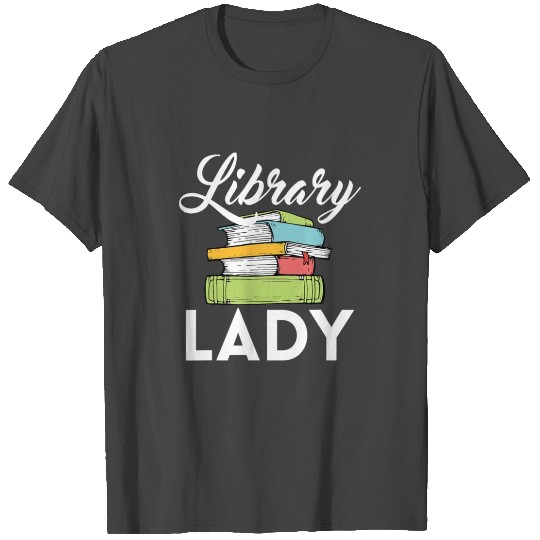 Funny Library Lady Trendy Librarian T Shirts