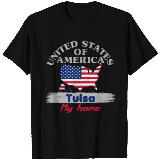 United States of America - Tulsa my home - USA T Shirts