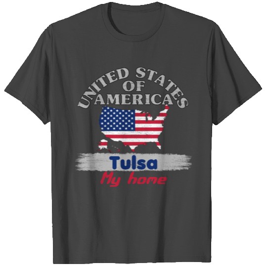 United States of America - Tulsa my home - USA T Shirts