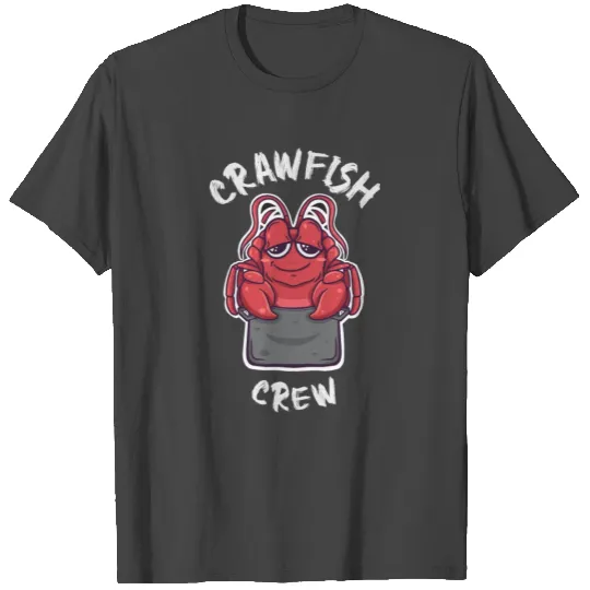 Kawaii Crawfish Crew Cajun Crawfish Boil Seafood T Shirts