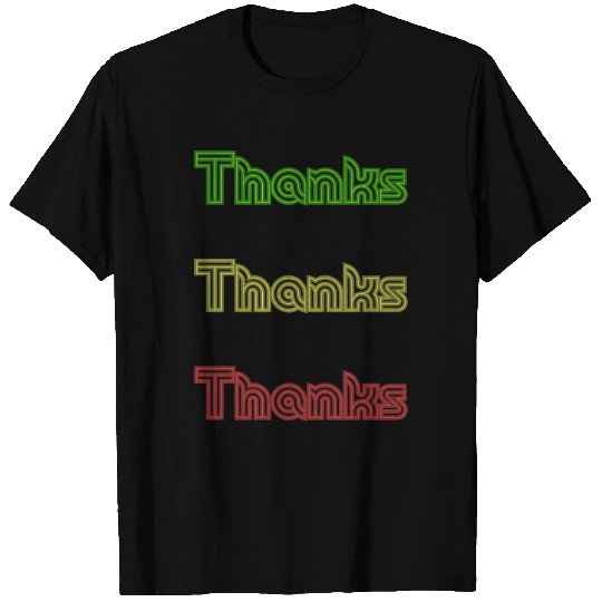 Thanks T Shirts very thank you thank you synonym