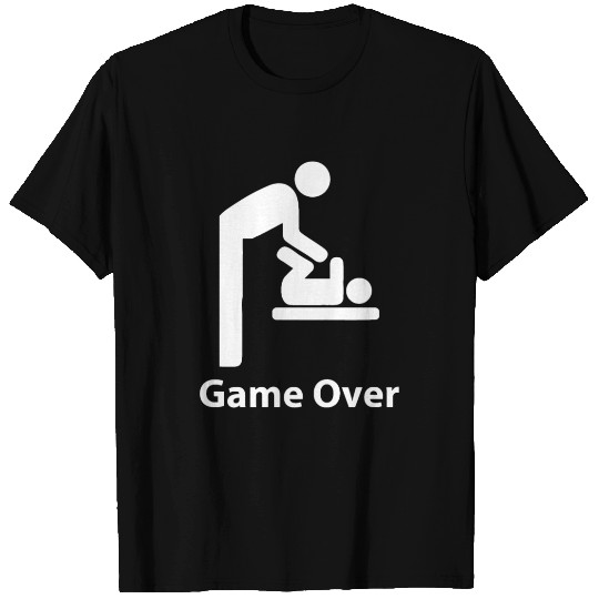 Game Over - Expectant Dads To Be Father's Dayannou T Shirts