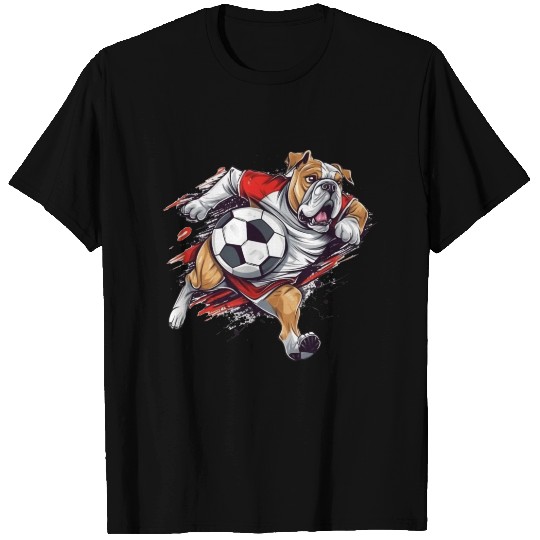 A sports and athletic theme featuring a bulldog T Shirts
