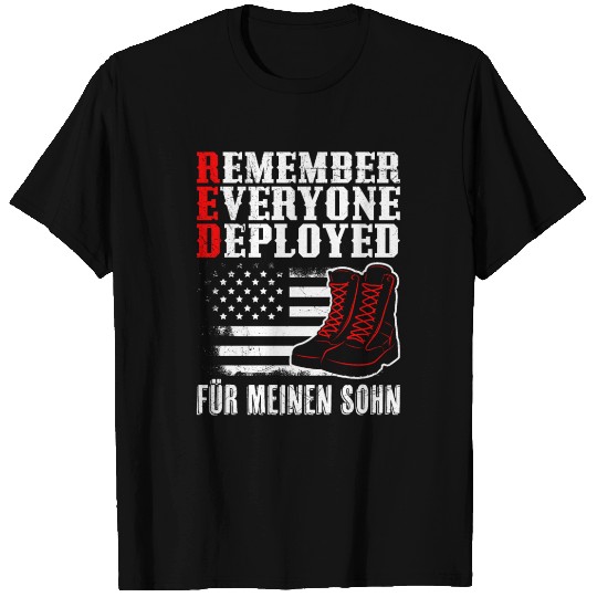 Fallen Heroes For my Son Soldiers Mom USA T Shirts