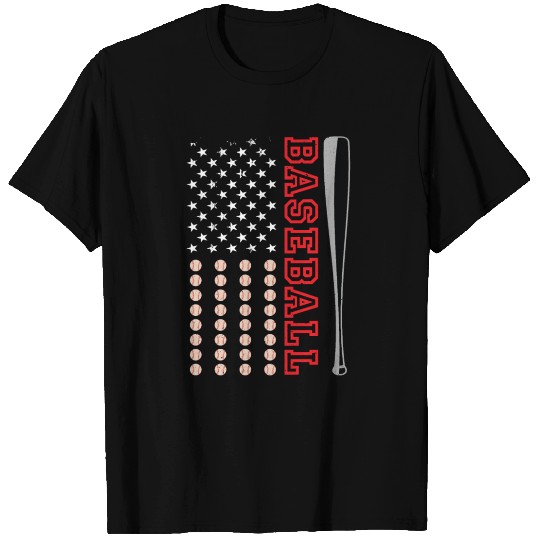 Baseball 4th of July T Shirts