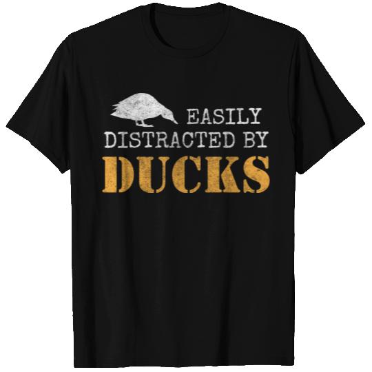 Ducklings Animal Beak Bathing T Shirts