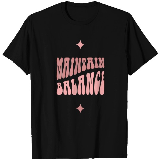Light Pink Dark Pink Typecentric Psychedelic T Shirts