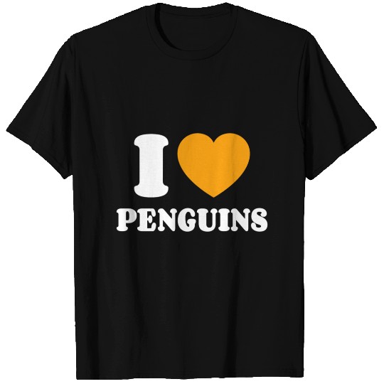 I Love Penguins T Shirts