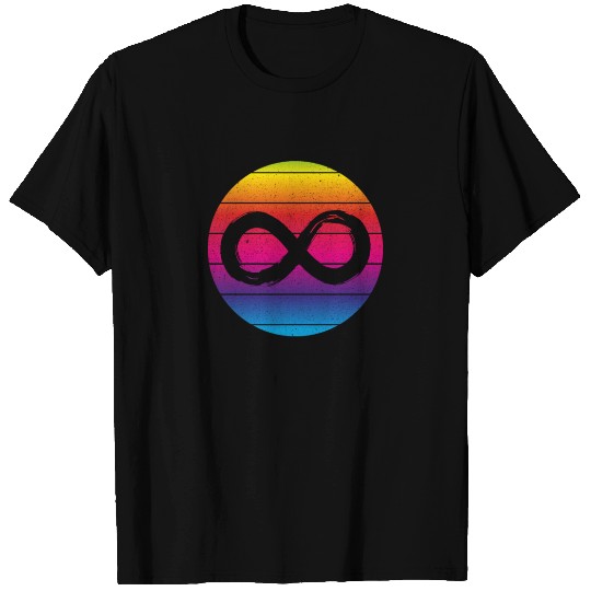 Neurodiversity Infinity Sunset Autism Awareness T Shirts