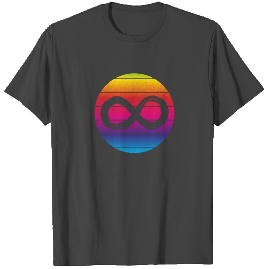 Neurodiversity Infinity Sunset Autism Awareness T Shirts
