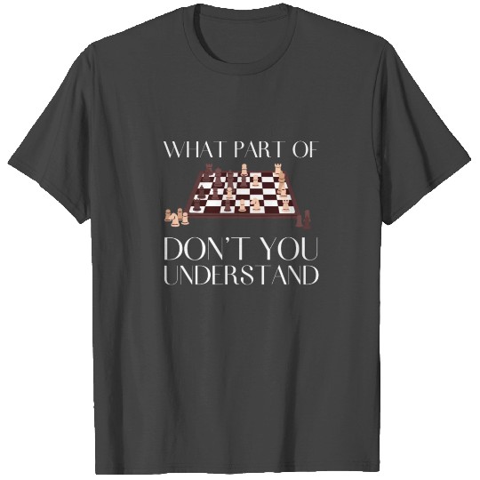 Chess Master Chess Club & 3 Way Chess Game T Shirts