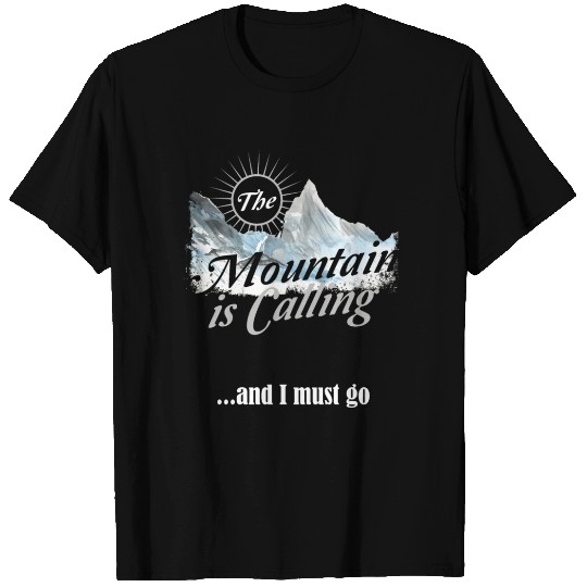 Hiking Mountain is Calling Hike Vintage T Shirts