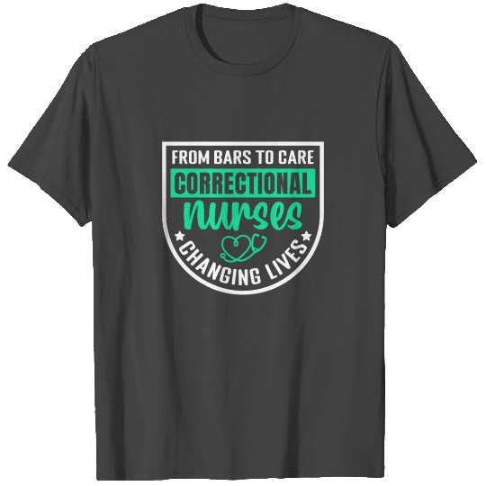 Correctional Nurse T Shirts Corrections Nursing RN Chan
