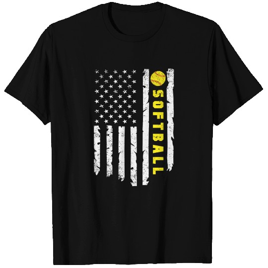 Softball fathers day T Shirts