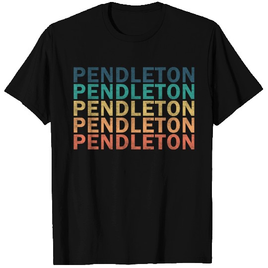 Pendleton Name T Shirts - Pendleton Vintage Retro N