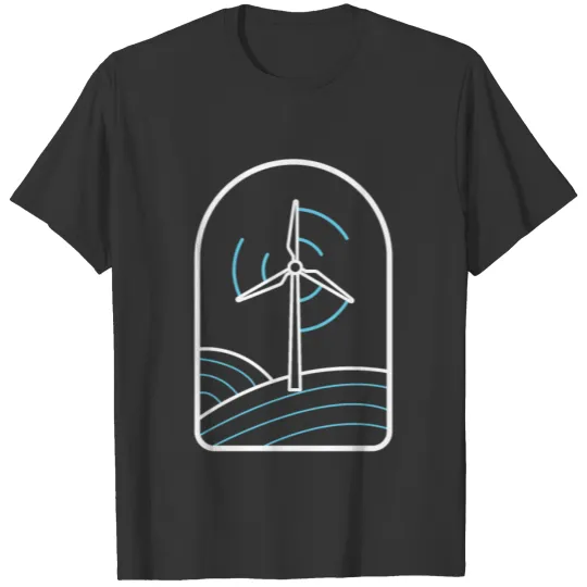 Wind Energy Wind Turbine Wind Power Wind T Shirts