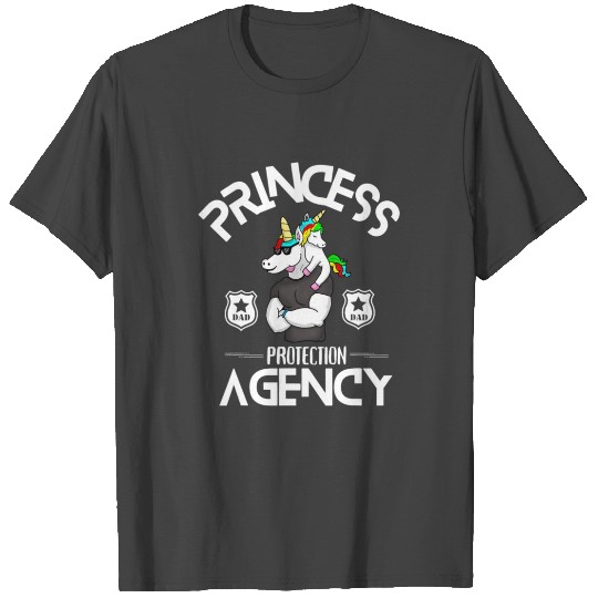 Princess Protection Agency Unicorn Dad T Shirts