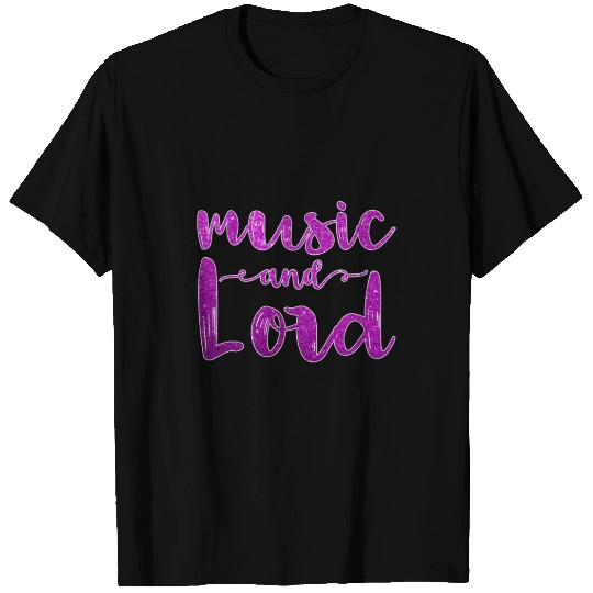 Music and Lord Church Vocalist Soprana T Shirts