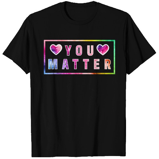 School Counselor Gifts You Matter T Shirts