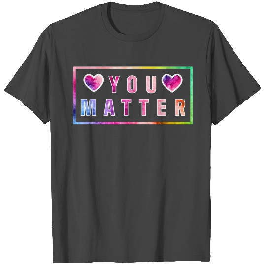 School Counselor Gifts You Matter T Shirts