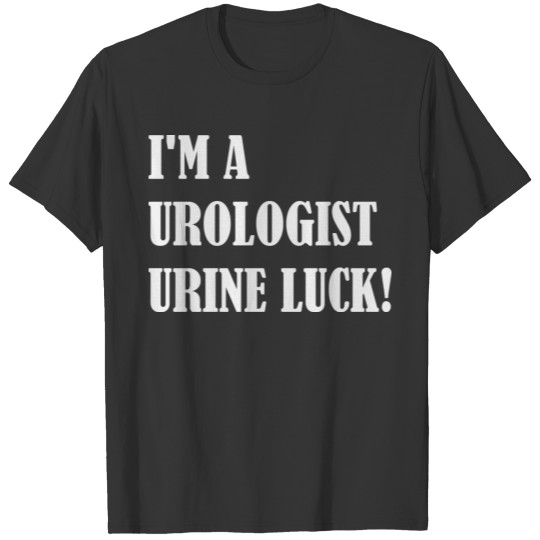 Urology Urine Pee Doctor Funny Luck Medical T Shirts