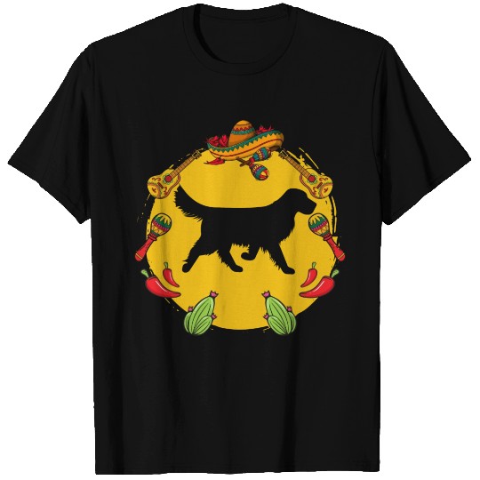 Cinco De Mayo Funny Golden Retriever Dog Lover T Shirts