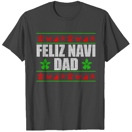 Feliz Navidad Ugly Spanish T Shirts