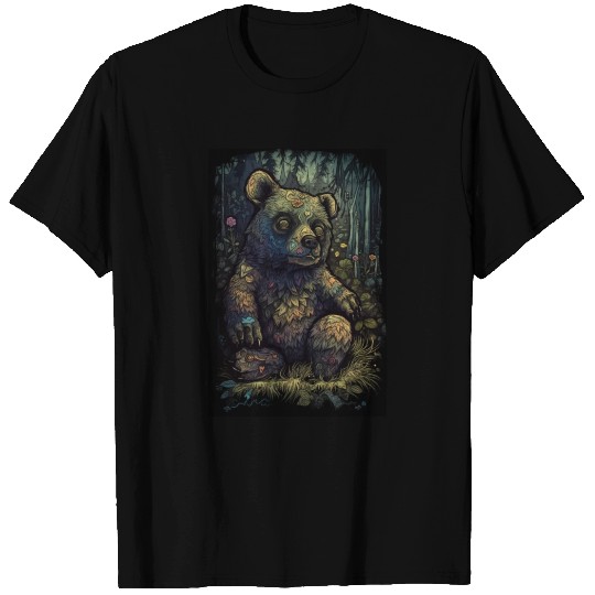 Sinister Bear In The Forest #14 T Shirts