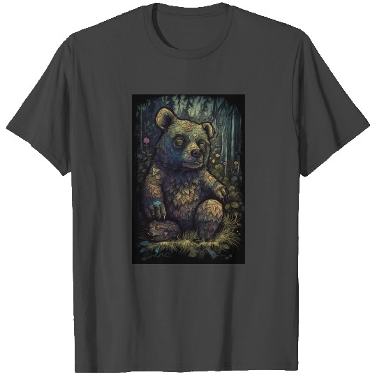 Sinister Bear In The Forest #14 T Shirts