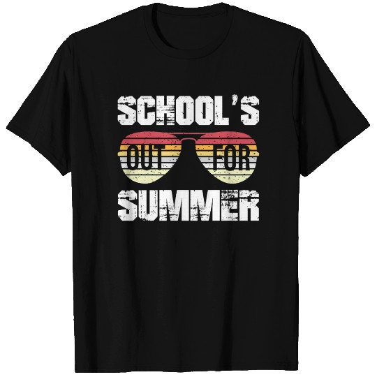 schools out for, summer, school, schools out, teac T Shirts